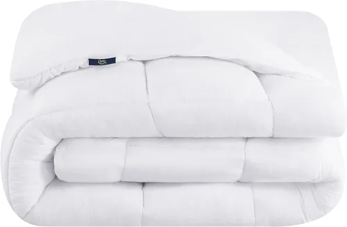 Miniatura 8 de Serta ComfortSure - Funda de colchón tamaño individual, almohadilla de colchón con parte superior acolchada ajustable, súper suave y transpirable