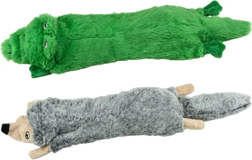 Miniatura 17 de SHARLOVY Paquete de 5 juguetes chirriantes para perros, juguetes de peluche de burbujas para dentición para cachorros, juguetes para perros