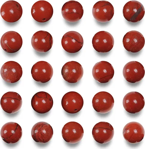 Miniatura 19 de Cuentas de apatita para hacer joyas 0.236 in Cuentas redondas de piedra para pulseras piedra de jaspe natural 60pcs/Strand