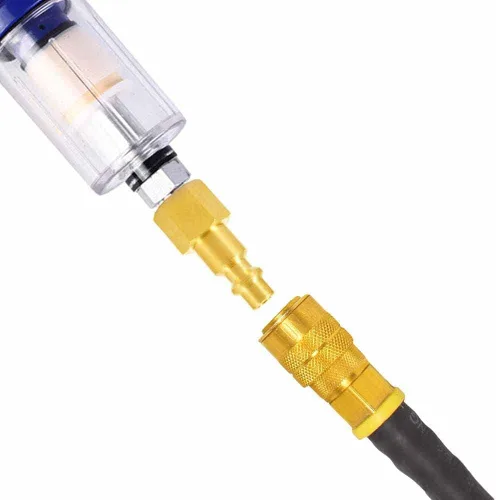 Miniatura 5 de Joywayus 12PCS 1/4 pulgadas NPT hembra manguera de aire industrial conexión rápida accesorios de enchufe de aire