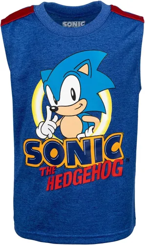 Miniatura 4 de SEGA Sonic The Hedgehog - Conjunto de 3 piezas, camiseta sin mangas