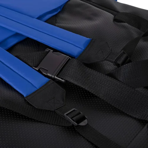 Miniatura 13 de Flash Furniture Asiento para estadio Malta con respaldo y asiento calefactados, 6 posiciones reclinables, silla portátil con correas de mochila, Azul