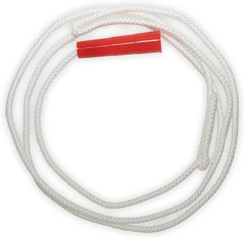 Accesorios de escenario occidental para niños, lazo de cuerda de truco de vaquero pre-atado para niños | Edades 4-10 | Blanco clásico