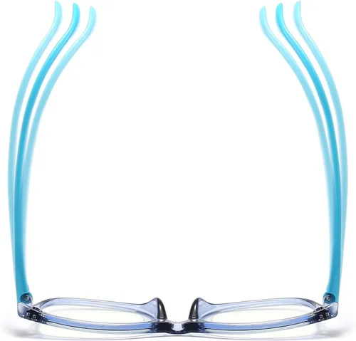 Miniatura 7 de FANNYGO Paquete de 3 gafas de bloqueo de luz azul para niños, gafas de lectura para computadora para niños y niñas de 3 a 9 años