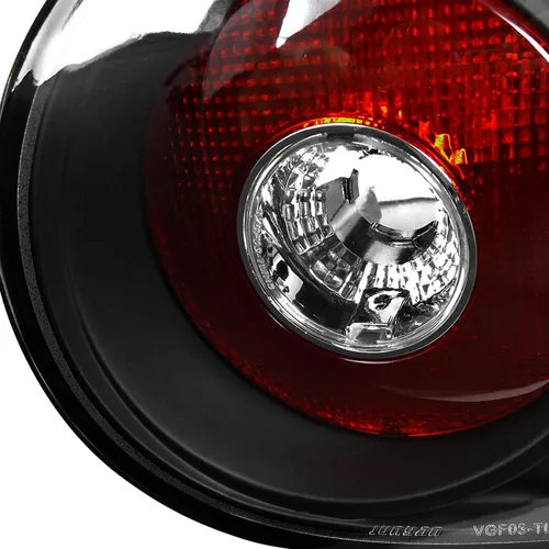 Miniatura 5 de SPEC-D TUNING JDM - Luces traseras negras compatibles con Volkswagen Golf MK5 GTI Rabbit R32 2006-2009, conjunto de par izquierdo + derecho
