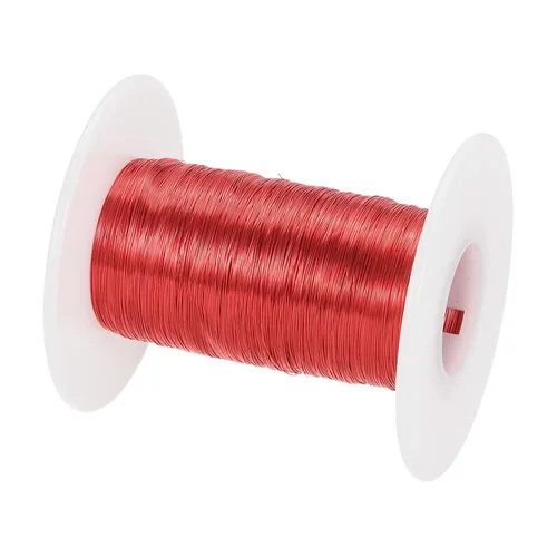 Miniatura 51 de MECCANIXITY - Alambre magnético de calibre 46 AWG - 0.04mm Hilo de cobre esmaltado - Bobina de alambre magnético de 14669 pies (4471m) - 50g Grado F