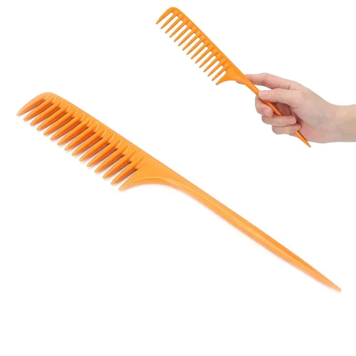 Miniatura 4 de Peine de cola de rata, práctico peine profesional exquisito para cabello para partición de cabello para resaltar