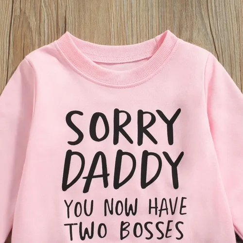 Miniatura 108 de Mandizy Conjunto de ropa de otoño para bebé niña pequeña, sudadera de manga larga con estampado de letras bendecidas, pantalones de camuflaje