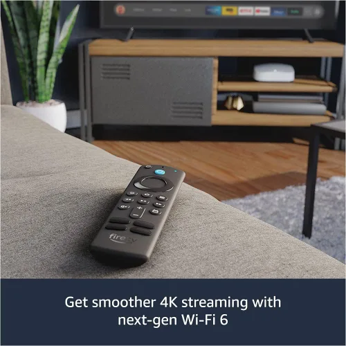 Miniatura 3 de Dispositivo de streaming Amazon Fire TV Stick 4K Max con Wi-Fi 6 y control remoto por voz Alexa (incluye controles para la televisión)