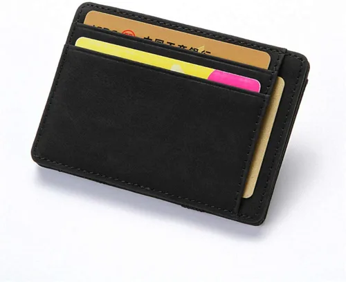 Miniatura 6 de Fida&Moon - Monedero de piel sintética para hombre, diseño de carteras mágicas