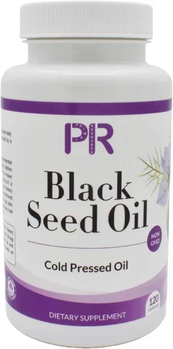 Cápsulas de aceite de semilla negra Nigella sativa prensada en frío – Soporte inmunológico, articular y digestivo – Ricas en timoquinona – Sin OMG,