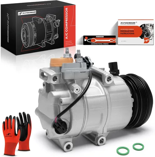 Miniatura 10 de A-Premium Compresor de A/C con embrague compatible con Ford EcoSport 2.0L 2018-2022, con compresor estilo VS12