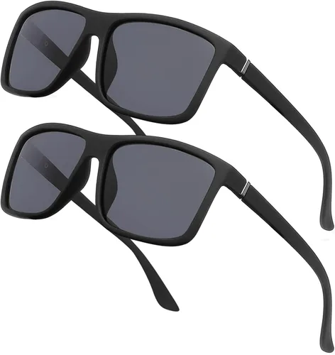 Miniatura 7 de Gafas de sol polarizadas deportivas para hombre, gafas de marco cuadrado NP1007
