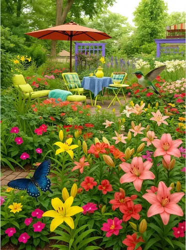 Miniatura 22 de Gift Essentials Rompecabezas de 1000 piezas – Collage de amigos de aves del patio trasero: 25 retratos de tus pájaros favoritos en el patio trasero