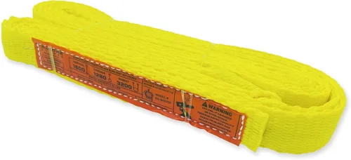 Miniatura 8 de Correa de 1 capa de 1" x 4 pies para elevación 2 paquetes Correas de amarre resistentes para aparejo, movimiento, remolque y elevación KODIAK STRAPS