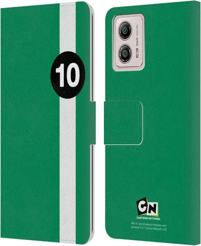 Miniatura 7 de Head Case Designs Funda con licencia oficial de Ben 10: Alien Force Omnitrix Graphics - Funda de piel tipo cartera compatible con Motorola Moto G53