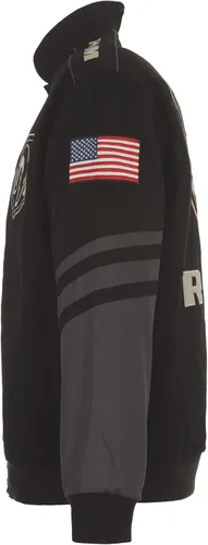 Miniatura 4 de JH DESIGN GROUP Chaqueta Dodge RAM para hombre, un abrigo de sarga clásico bordado
