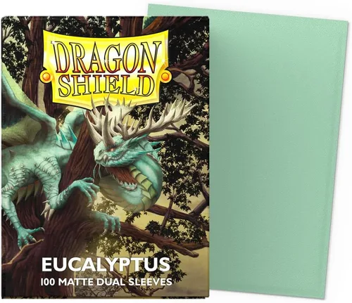 Miniatura 2 de Dragon Shield Fundas para cartas de tamaño estándar mate dual 100 unidades - Fundas TCG premium suaves y resistentes - Compatibles con Pokémon