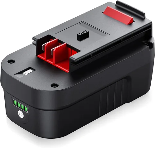 Reemplazo de batería de iones de litio HPB18 de 6.0Ah para Black&Decker 18V Batería HPB18-OPE 244760-00 A1718 FS18FL FSB18 Firestorm Herramientas
