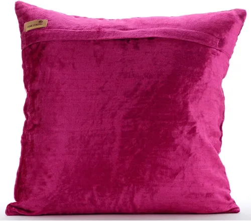Miniatura 8 de The HomeCentric Juego de 2 fundas de almohada de 20 x 20 pulgadas (19.7 x 19.7 in), color rosa fucsia, funda de almohada cuadrada de terciopelo 13.