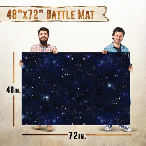Miniatura 2 de Wargaming - Alfombrilla de batalla, 48 x 72 pulgadas, terreno para Warhammer 40K, Dungeons and Dragons, RPG de mesa, miniaturas