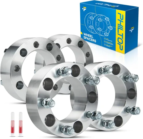 Miniatura 65 de PHILTOP Espaciador de rueda de 4 x 4 de 2 pulgadas, espaciadores de rueda centrados en las lengüetas para Polaris Trail Boss 330 2003-2013, Trail