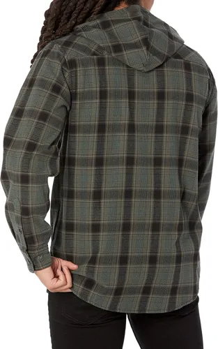 Miniatura 2 de Legendary Whitetails Men's Backwoods Hooded Flannel Shirt