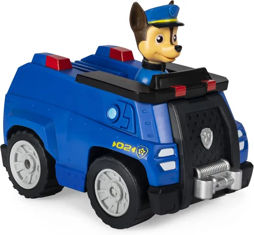 Miniatura 5 de Paw Patrol 6054190 Chase - Crucero de policía a control remoto con dirección de 2 vías, para niños de 3 años en adelante, multicolor