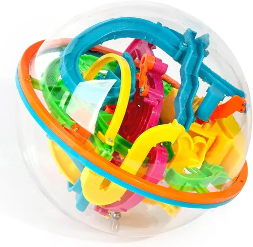Miniatura 8 de 3 Otters Bola de laberinto 3D, rompecabezas para niños, juguete educativo para regalos, premio en el aula
