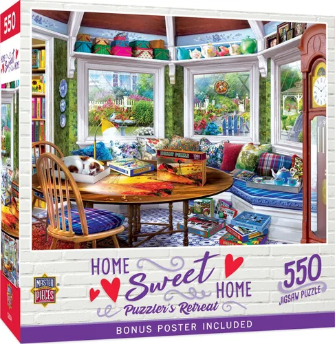 Miniatura 16 de MasterPieces Rompecabezas de 550 piezas para adultos, familia o jóvenes, sala de juegos de mascotas, 18 x 24 pulgadas