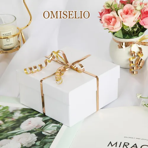 Miniatura 4 de Cinta rizadora de oro rosa, cinta rizadora metálica brillante de 500 yardas para envolver regalos, globos, bodas, cumpleaños 3/16 Cinta de oro rosa