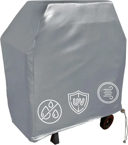 Formosa Covers Funda para parrilla de 48 pulgadas, funda de vinilo gris impermeable para barbacoa, compatible con Weber Spirit II E-210, Napoleon