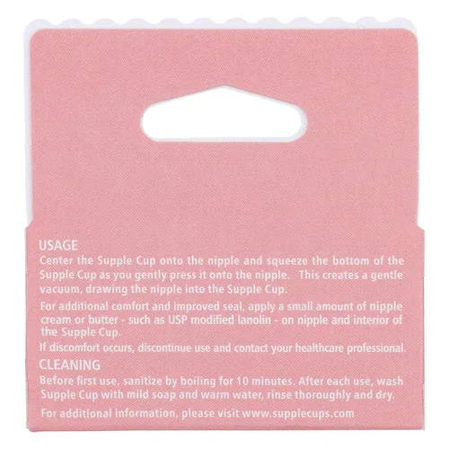 Miniatura 2 de Supple Cups para pezones planos, tímidos e invertidos (talla 1)