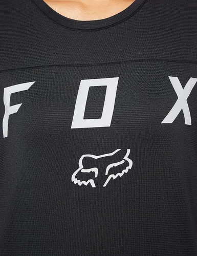 Miniatura 3 de Fox Racing Flexair Moth Maillot manga corta - Hombre Negro