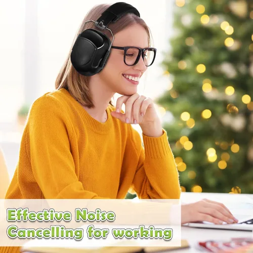 Miniatura 5 de Yunsailing 6 uds auriculares de reducción de ruido de protección de oído Nrr 28db Orejeras de seguridad para oído Orejeras de disparo Rango de corte