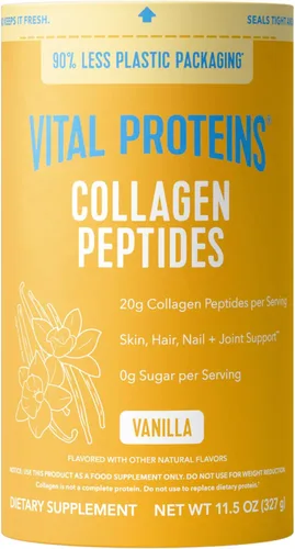 Miniatura 10 de Vital Proteins Suplemento en polvo de péptidos de colágeno para piel, cabello, uñas, salud o apoyo articular – colágeno hidrolizado – sin sabor, 7