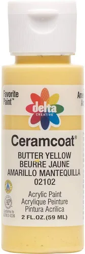 Miniatura 126 de Delta Creative Ceramcoat - Pintura acrílica en varios colores (2 onzas), 2436, carbón