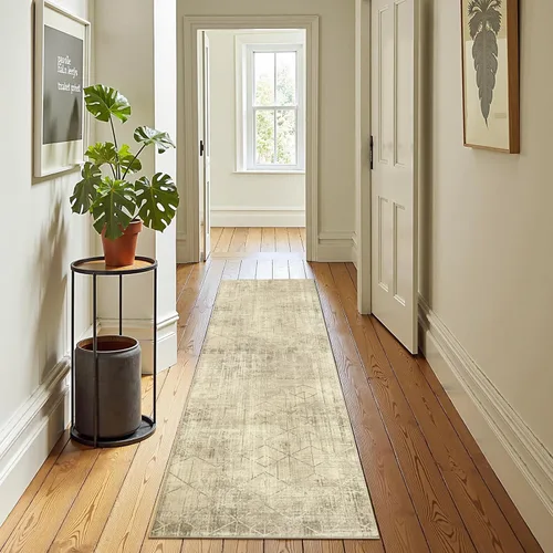 Miniatura 16 de jinchan Alfombra marroquí de pasillo 2x10 para pasillo - Alfombra de pasillo para cocina bohemia lavable a máquina, alfombra moderna suave, Boho