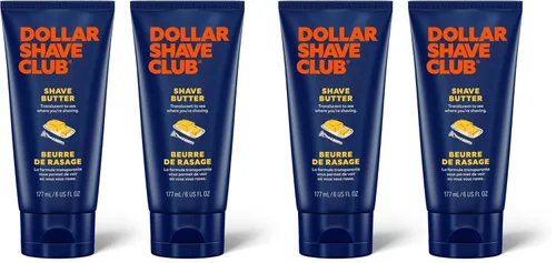 Miniatura 9 de Dollar Shave Club Shave Butter 6 onzas (paquete de 2) Crema de afeitar translúcida para pieles sensibles