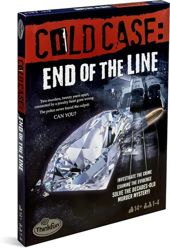 Miniatura 2 de ThinkFun Cold Case: End of The Line - Emocionante juego de misterio de asesinato Promueve el razonamiento deductivo y el pensamiento crítico