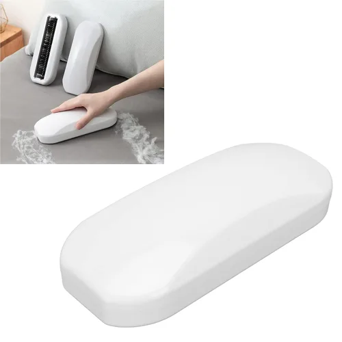 Miniatura 5 de Cepillo barredora de migas de mesa, colector de residuos de cabello suave para el hogar, barredora de migas de mano reutilizable, colector