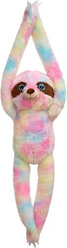 Miniatura 8 de Animal de Mono Colgante de Peluche Animal de Mono de Brazo Largo de Peluche Suave para Niños Nietos Amigos Familia Gris 43 cm
