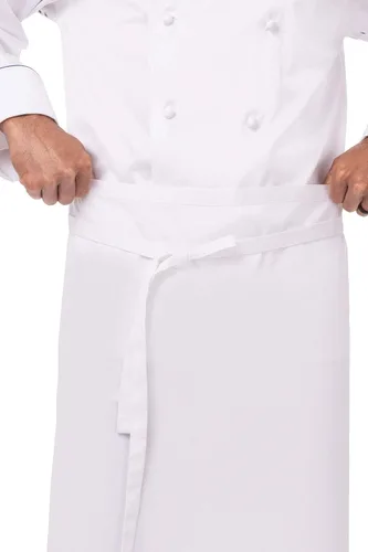 Miniatura 4 de Chef Works - Delantal de chef cónico, Delantal cónico, talla única , Blanco