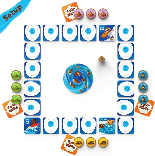 Miniatura 8 de Skillmatics Juego de cartas - Poop Wars, juego de estrategia de ritmo rápido, diversión navideña, juego de fiesta, regalos para niños y niñas de 6