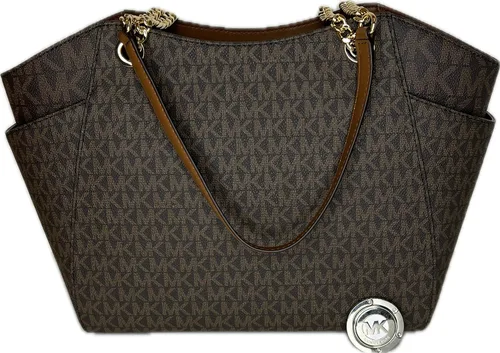 Miniatura 4 de Michael Kors Jet Set - Gancho para bolso de hombro con cadena grande