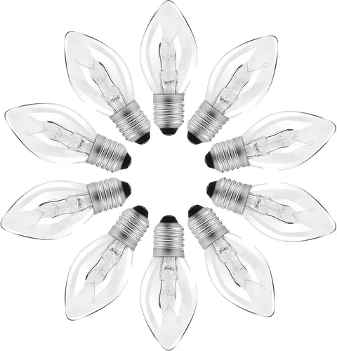 Bombillas originales para trampa de pulgas, paquete de 10 bombillas de repuesto de 7 W para trampa de pulgas dentro de tu hogar, aptas para niños y
