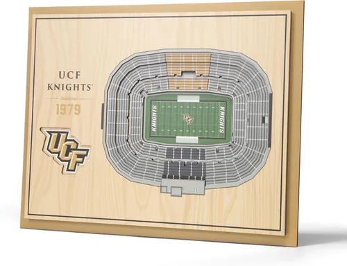 Miniatura 56 de YouTheFan NCAA Florida Gators Arte de Pared 3D StadiumView de 5 Capas - Estadio Ben Hill Griffin, 13.00" x 17.00