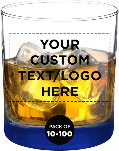 Miniatura 23 de Libbey - Vasos de whisky de 10 onzas, juego de 10 unidades, paquete a granel, base pesada, vidrio de moda antigua, perfecto para whisky, bourbon