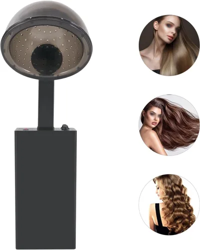 Miniatura 8 de Secador de pelo profesional de salón con temporizador de 1200 W, secador de pelo con capucha ajustable para uso doméstico y de salón, 3 ajustes