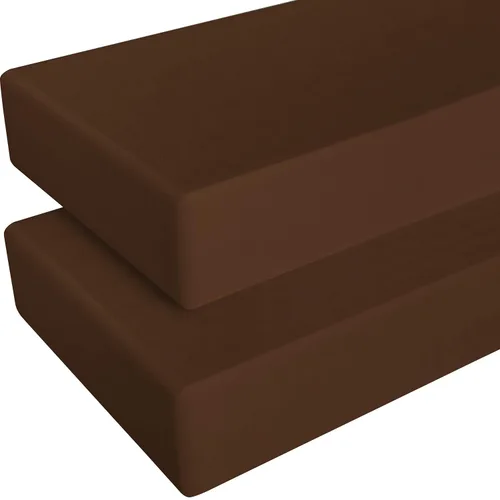 Miniatura 12 de NTBAY - Sábana bajera ajustable para cuna para bebé, color sólido y suave, 28.0 x 52.0 pulgadas Aguamarina